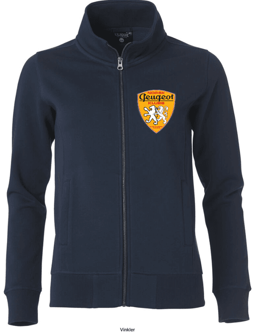 Hovedbilde Cardigan Dame Classic Norsk Peugeot Klubb